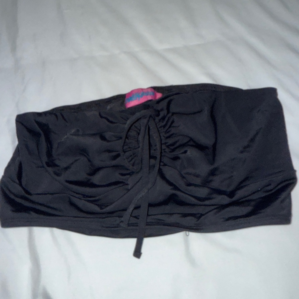 Edikted Black Bandeau Top